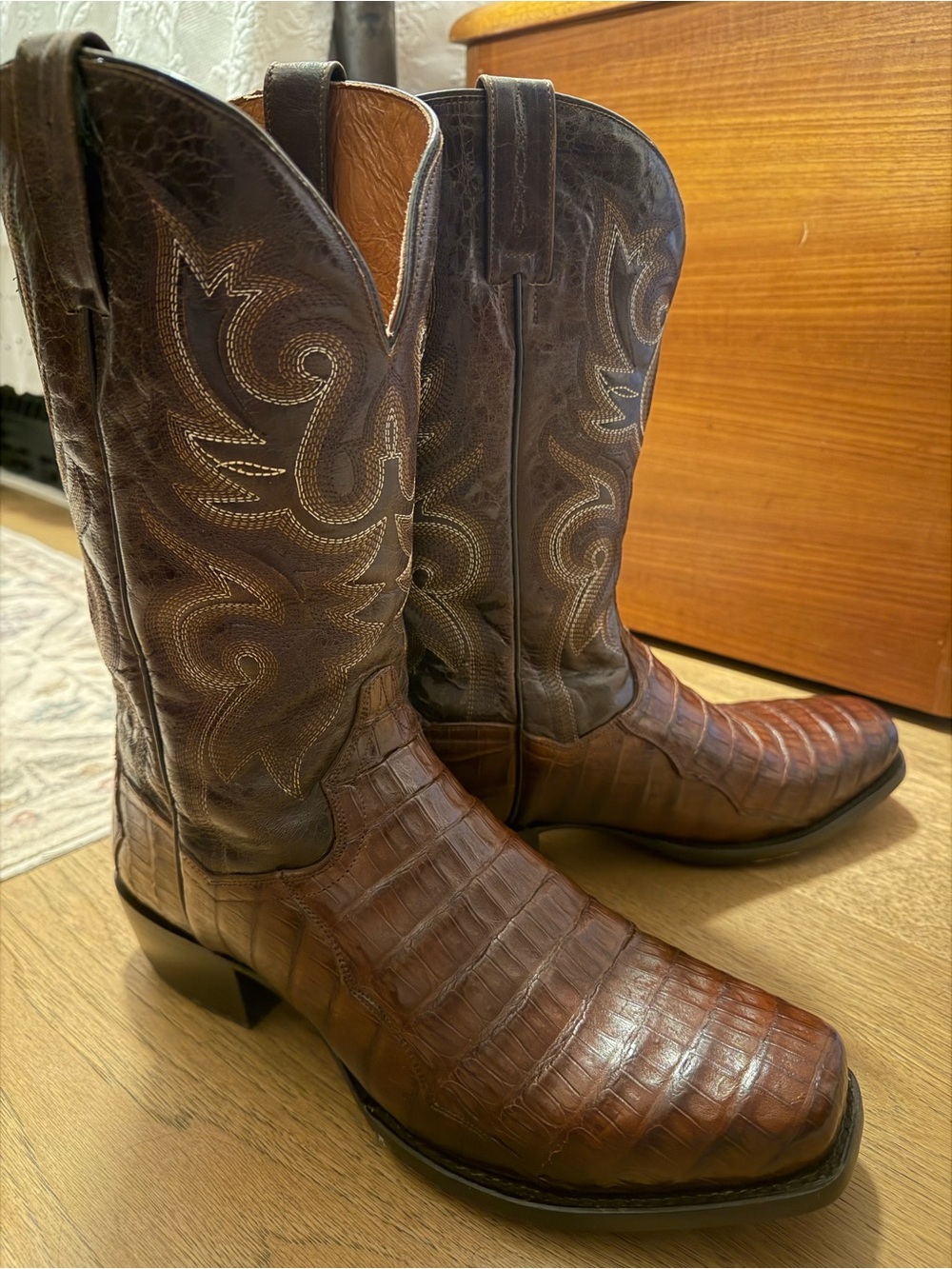 Men's Dan Post Caiman Skin Boots